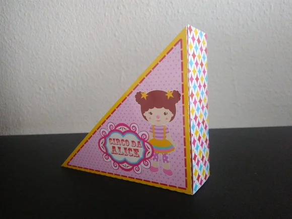 Porta Guardanapo - Circo Menina