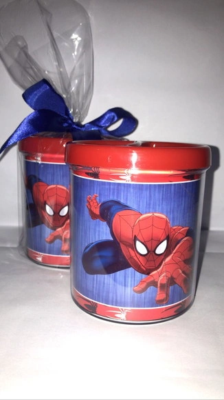 Porta Lápis em Acrílico Personalizado Homem Aranha