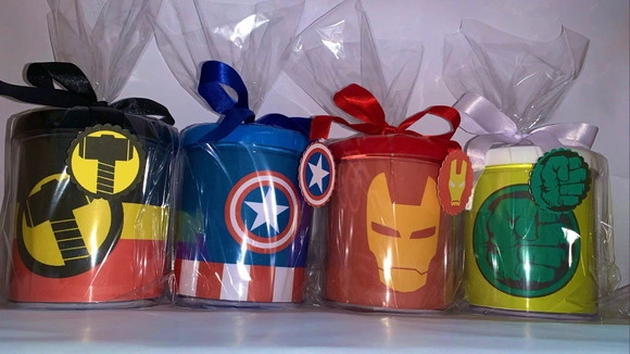 Porta Lápis em Acrílico Personalizado Vingadores