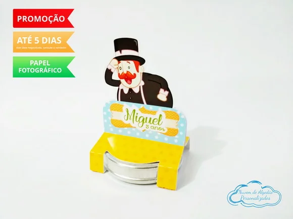 Porta latinha 5x5 Mundo bita