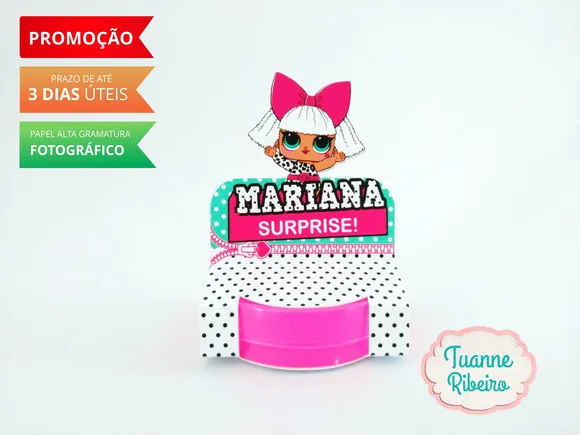 Porta Latinhas - L.O.L