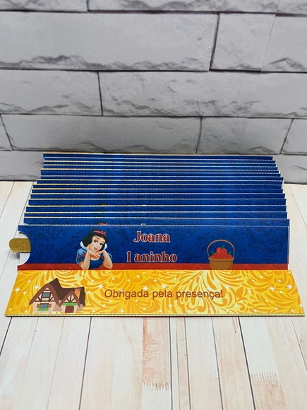 Porta Lixa de Unha Branca de Neve