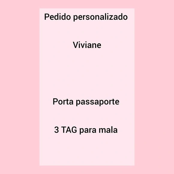 Porta Passaporte e 3 Tags