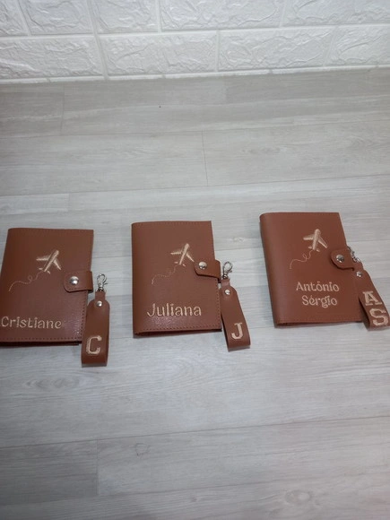 Porta Passaporte Personalizado