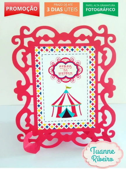 Porta Retrato - Circo