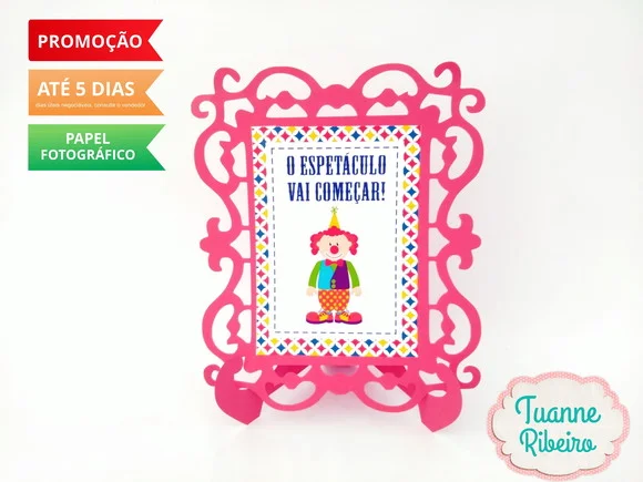 Porta Retrato - Circo