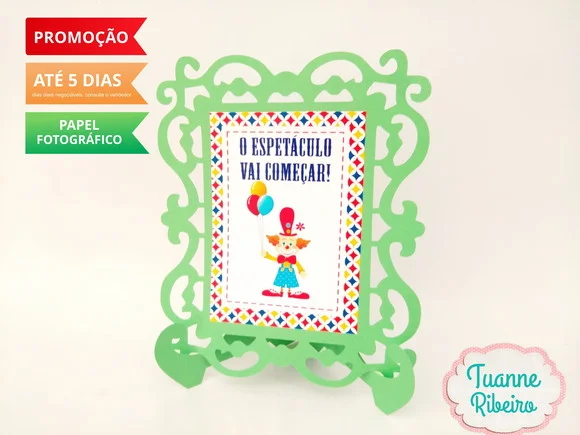 Porta Retrato - Circo