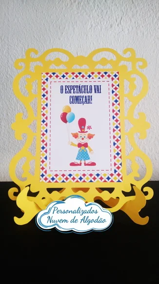 Porta Retrato - Circo