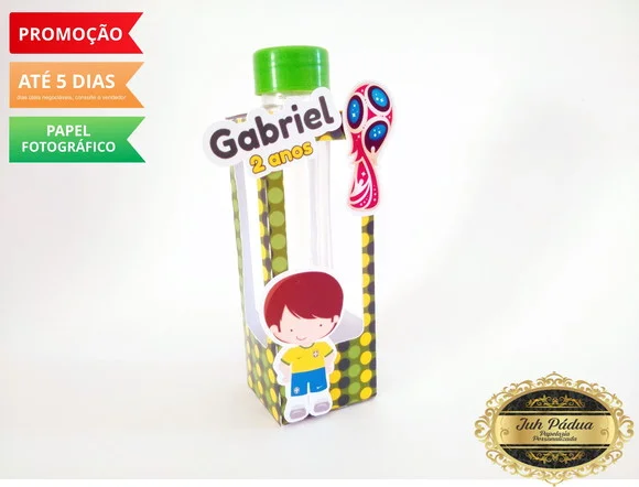 Porta tubete Brasil Futebol