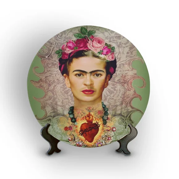 Prato Decorativo Frida Kahlo