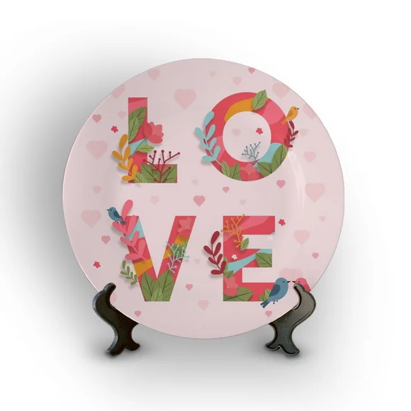 Prato Decorativo Love