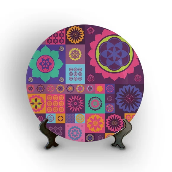 Prato Decorativo Mandala
