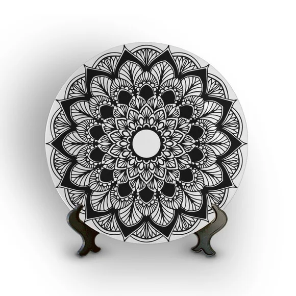 Prato Decorativo Mandala
