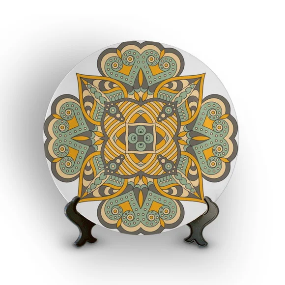 Prato Decorativo Mandala