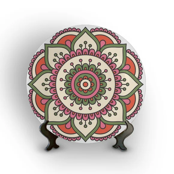 Prato Decorativo Mandala