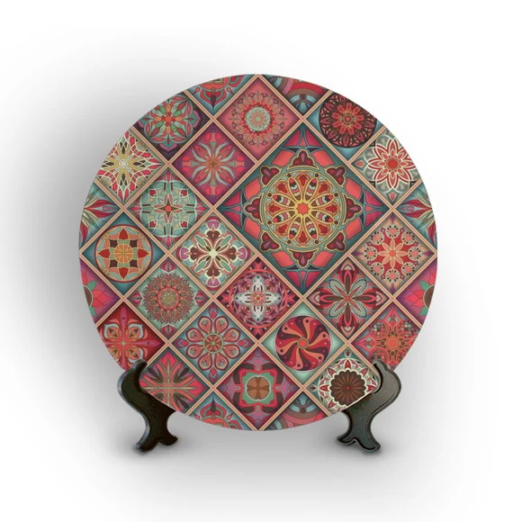 Prato Decorativo Mandala