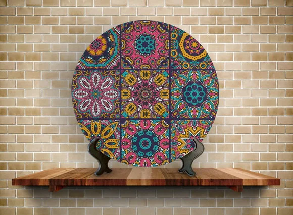 Prato Decorativo Mandala