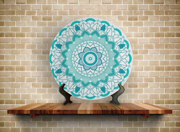 Prato Decorativo Mandala