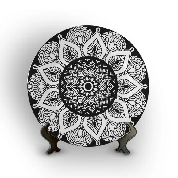 Prato Decorativo Mandala