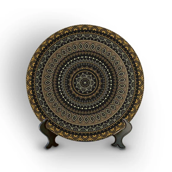 Prato Decorativo Mandala