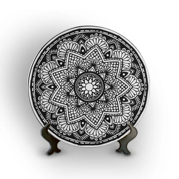 Prato Decorativo Mandala