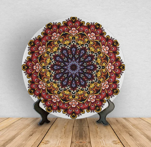 Prato Decorativo Mandala
