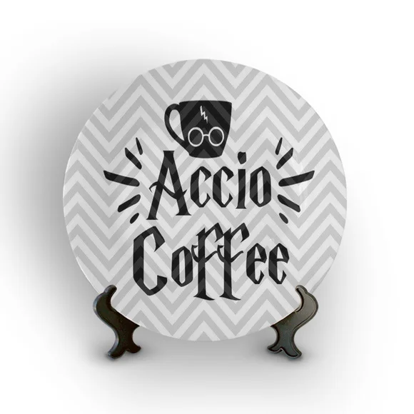 Prato Porcelana Decorativo Harry Potter