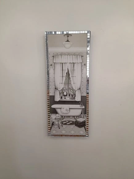 Quadro em mdf para Decorar Lavabo