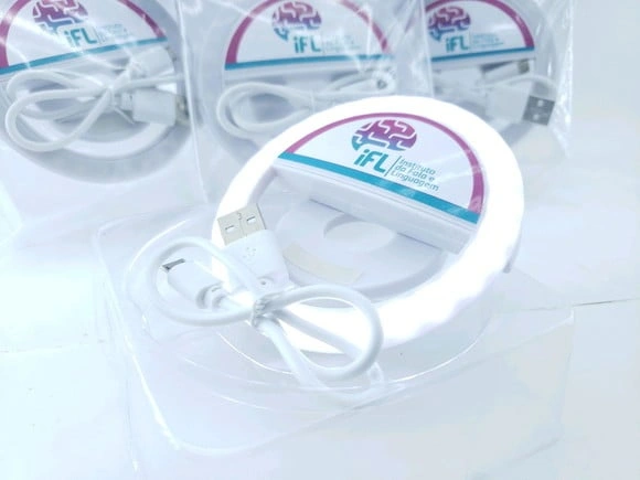 Ring Light Led Personalizado Luz Selfie Brinde Empresa