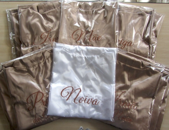 Robe/Roupão Personalizados Manga 3/4