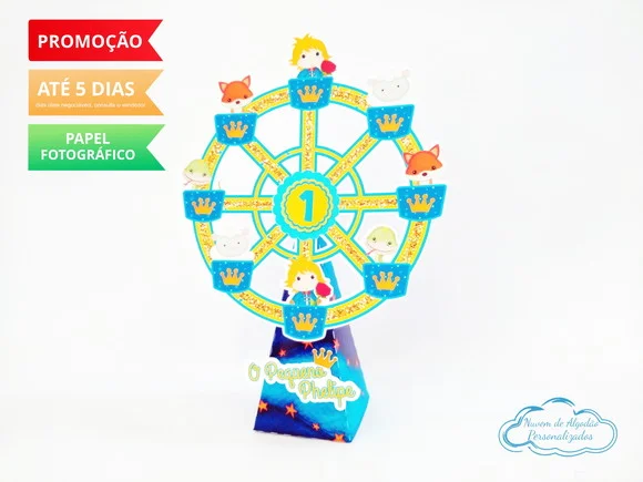 Roda gigante O pequeno príncipe