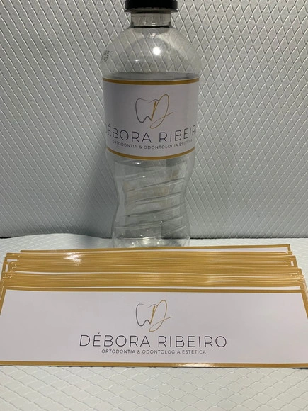 Rotulo Adesivo para Água Personalizado Empresa