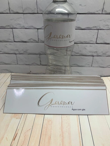 Rotulo Adesivo para Água Personalizado Empresa