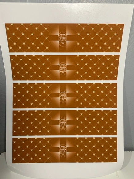 Rotulo Adesivo para Água Personalizado