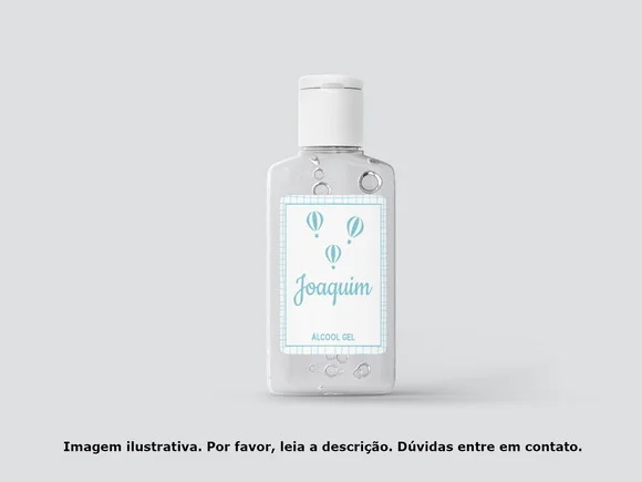 Rótulo Personalizado Frasco Balão