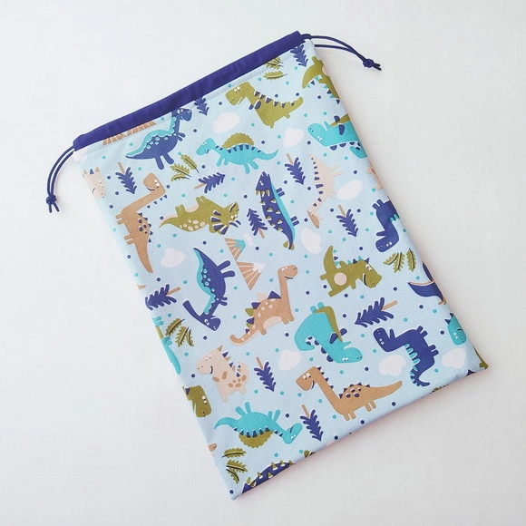 Saco Impermeável para Roupas 28x40 - Dinossauros