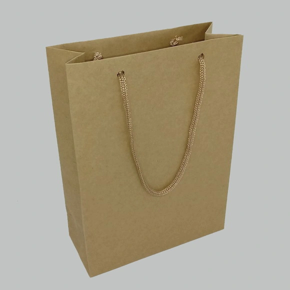 Sacola de Papel Kraft para Presente e Lembrancinha 10 Unds.