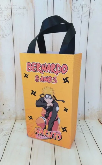 Sacolinha Personalizada Naruto