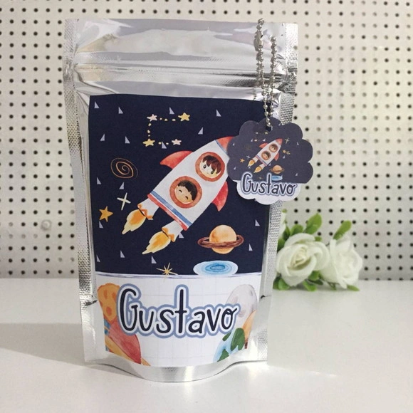 Saquinho Abre e Fecha - Astronauta Menino