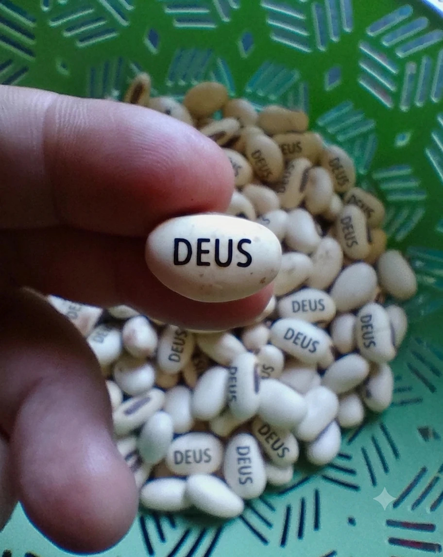 Sementes Gravadas com nomes ou palavras de sua escolha