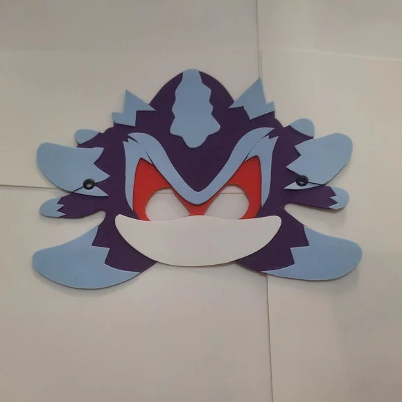 Sonic Mephiles Máscaras em Eva