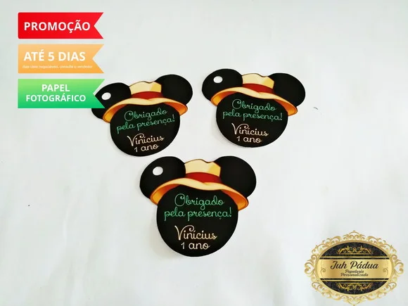 Tag 5x5 Mickey Safari