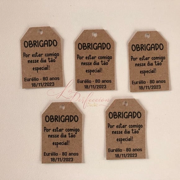 Tag Agradecimento