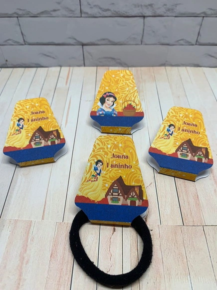 Tag com Xuxinha Personalizado Branca de Neve