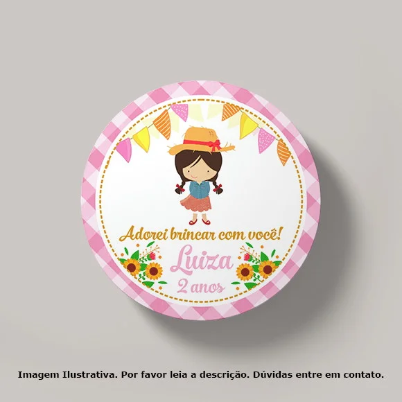 Tag Personalizada Festa Junina