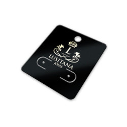 100 Cartelas Personalizadas para Brincos 100 Cartelas Personalizadas para Brincos