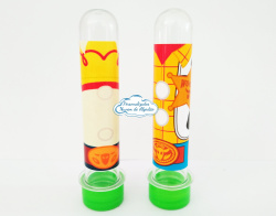 Adesivo de tubete Toy Story - Woody e Jessie Adesivo de tubete Toy Story - Woody e Jessie