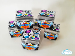 Aplique 3d de caixinha 5x5 + faixa Brawl Stars Aplique 3d de caixinha 5x5 + faixa Brawl Stars