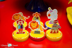 Aplique 3d de latinha 5x5 Circo Aplique 3d de latinha 5x5 Circo