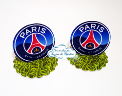 Aplique 3d de latinha PSG Aplique 3d de latinha PSG